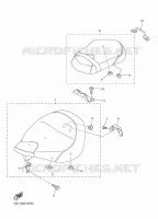 SELLE pour Yamaha XVS950CU 2016
