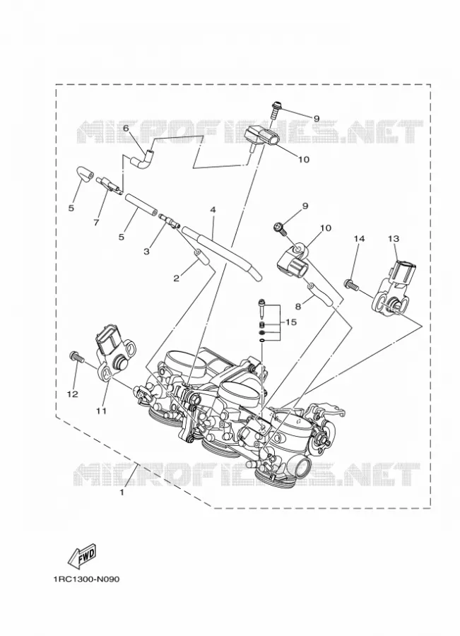 ADMISSION Yamaha MOTO 900 2016 MT  MT09A