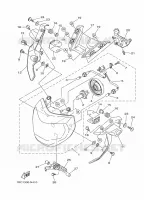 PHARE  pour Yamaha MT 2016