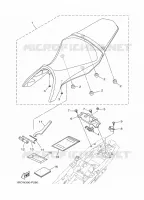 SELLE pour Yamaha MT 2016