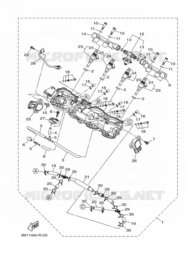ADMISSION 2 Yamaha MOTO 1000 2016 MT  MTN1000