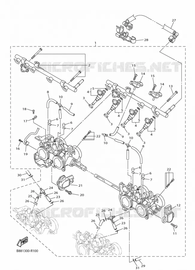 ADMISSION 2 Yamaha MOTO 1300 2016 FJR  FJR1300-A