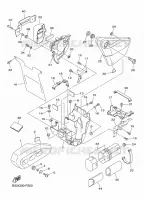 COUVERCLE LATERAL pour Yamaha XVS950CR 2015