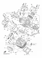 CULASSE pour Yamaha XVS950CR 2015