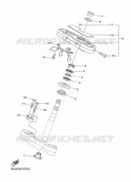 DIRECTION pour Yamaha XVS950CR 2015