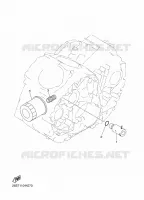 FILTRE A HUILE pour Yamaha XVS950CR 2015