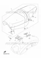 SELLE pour Yamaha XVS950CR 2015
