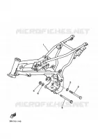 CADRE pour Yamaha PW80 1995