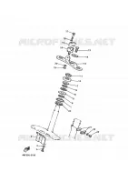 DIRECTION pour Yamaha PW80 1995