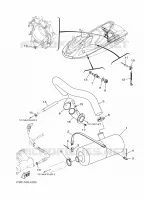 ECHAPPEMENT 2 pour Yamaha VX700-L 2013