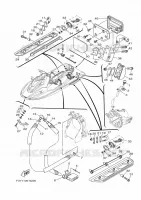 HULL & DECK pour Yamaha EX 2017