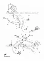 COMMODO / LEVIER pour Yamaha XVS 2015