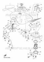 RESERVOIR A ESSENCE pour Yamaha XVS 2015