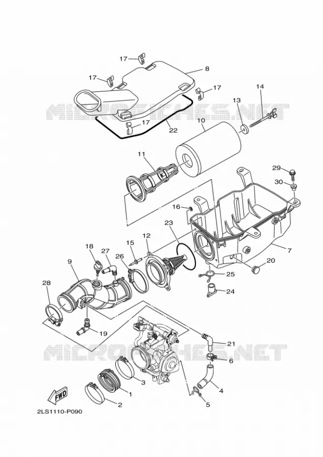 ADMISSION Yamaha QUAD 700 2018 RAPTOR  YFM700R