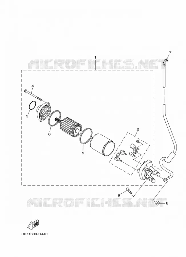 DEMARREUR Yamaha MOTO 1000 2017 MT  MTN1000