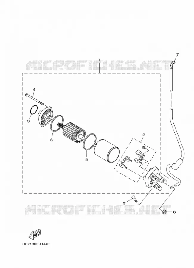 DEMARREUR Yamaha MOTO 1000 2017 MT  MTN1000