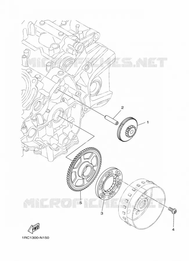 DEMARREUR Yamaha MOTO 900 2017 XSR  MTM850