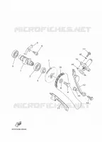 ARBRE A CAMES / CHAINE DE DISTRIBUTION pour Yamaha YBR 2017