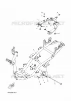 CADRE pour Yamaha AEROX 2016