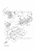 CARTER MOTEUR pour Yamaha AEROX 2016