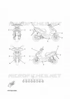 EMBLEME pour Yamaha AEROX 2016
