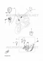 PARTIE ELECTRIQUE 1 pour Yamaha AEROX 2016