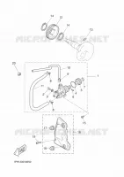 POMPE A HUILE pour Yamaha AEROX 2016