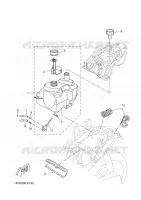 RESERVOIR A ESSENCE pour Yamaha AEROX 2016