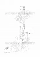 RESERVOIR D'HUILE pour Yamaha AEROX 2016