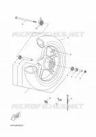 ROUE AVANT pour Yamaha AEROX 2016