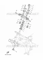 DIRECTION pour Yamaha XTZ SUPER TENERE 2017