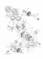 VILEBREQUIN / PISTON pour Yamaha XTZ SUPER TENERE 2017