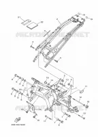CADRE pour Yamaha XTZ SUPER TENERE 2017