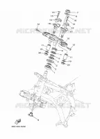 DIRECTION pour Yamaha XTZ SUPER TENERE 2017