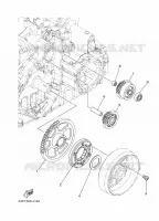 EMBRAYAGE DE DEMARREUR pour Yamaha XTZ SUPER TENERE 2017