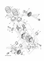 VILEBREQUIN / PISTON pour Yamaha XTZ SUPER TENERE 2017