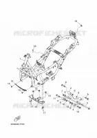 CADRE pour Yamaha XMAX 2016