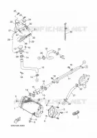 RADIATEUR / DURITES pour Yamaha XMAX 2016