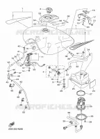 RESERVOIR A ESSENCE pour Yamaha XVS 2015