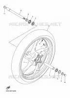ROUE AVANT pour Yamaha XVS 2015