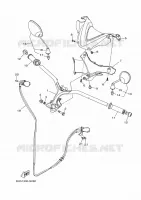 GUIDON ET CABLES pour Yamaha MBK TRYPTIK 2017