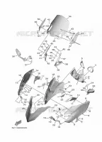 PARE BRISE pour Yamaha TMAX 2017