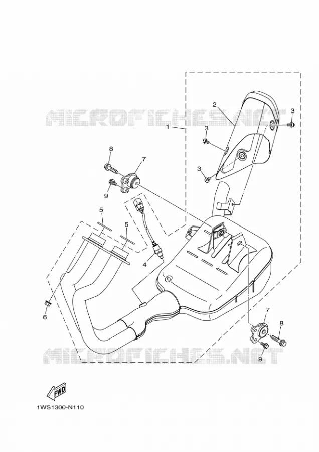 ECHAPPEMENT Yamaha MOTO 700 2016 MT  MT07A