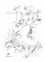 RESERVOIR A ESSENCE pour Yamaha YBR 2014