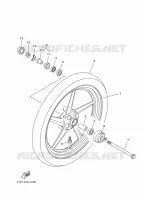 ROUE AVANT pour Yamaha YBR 2014