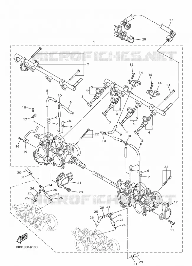 ADMISSION 2 Yamaha MOTO 1300 2016 FJR  FJR 1300-AE