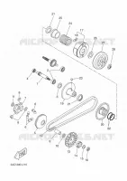 EMBRAYAGE DE DEMARREUR pour Yamaha AEROX 4 2016