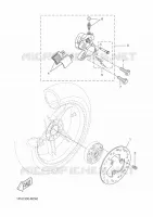 ETRIER DE FREIN ARRIERE pour Yamaha AEROX 4 2016