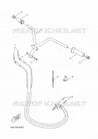 GUIDON ET CABLES pour Yamaha AEROX 4 2016