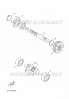 TRANSMISSION pour Yamaha AEROX 4 2016
